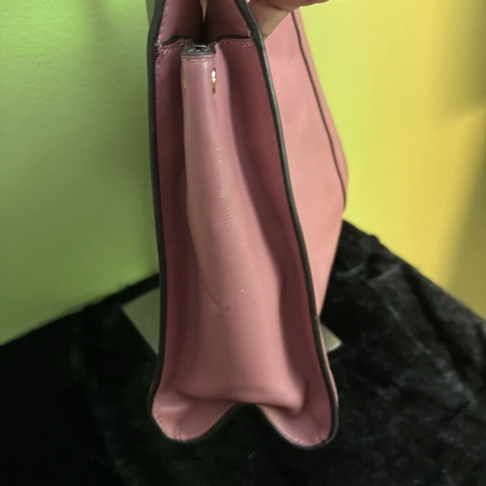 Michael Kors Whitney Rose Leather Shoulder Bag - Picture 5 of 15